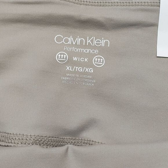 Calvin Klein Womens Performance High Waist Athletic Running Yoga Shorts #7 - Picture 5 of 8
